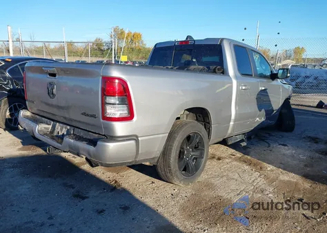 2021 Ram 1500 Big Horn 4X4 6'4 Box из США, поврежденный, VIN 1C6SRFBT9MN603215